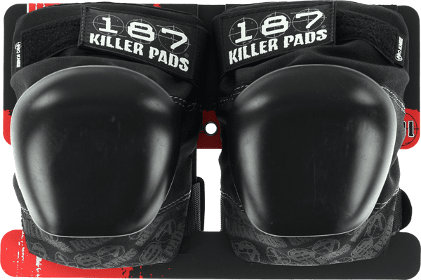 187 PRO Knee Pads junior black on black colorway
