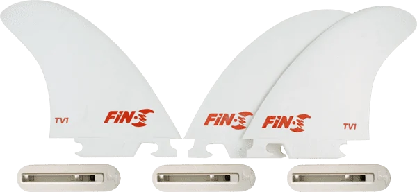 FIN-S Production Set TV-1 White 3-fin pack