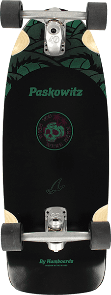 Hamboards Paskowtiz 30 inch surfskate comp native complete skateboard