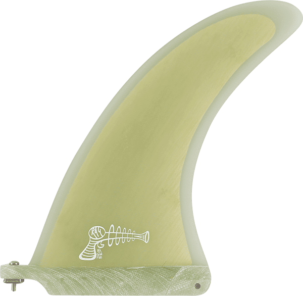 RAY GUN Fiberglass/Bamboo Center Fin 9.0 Natural